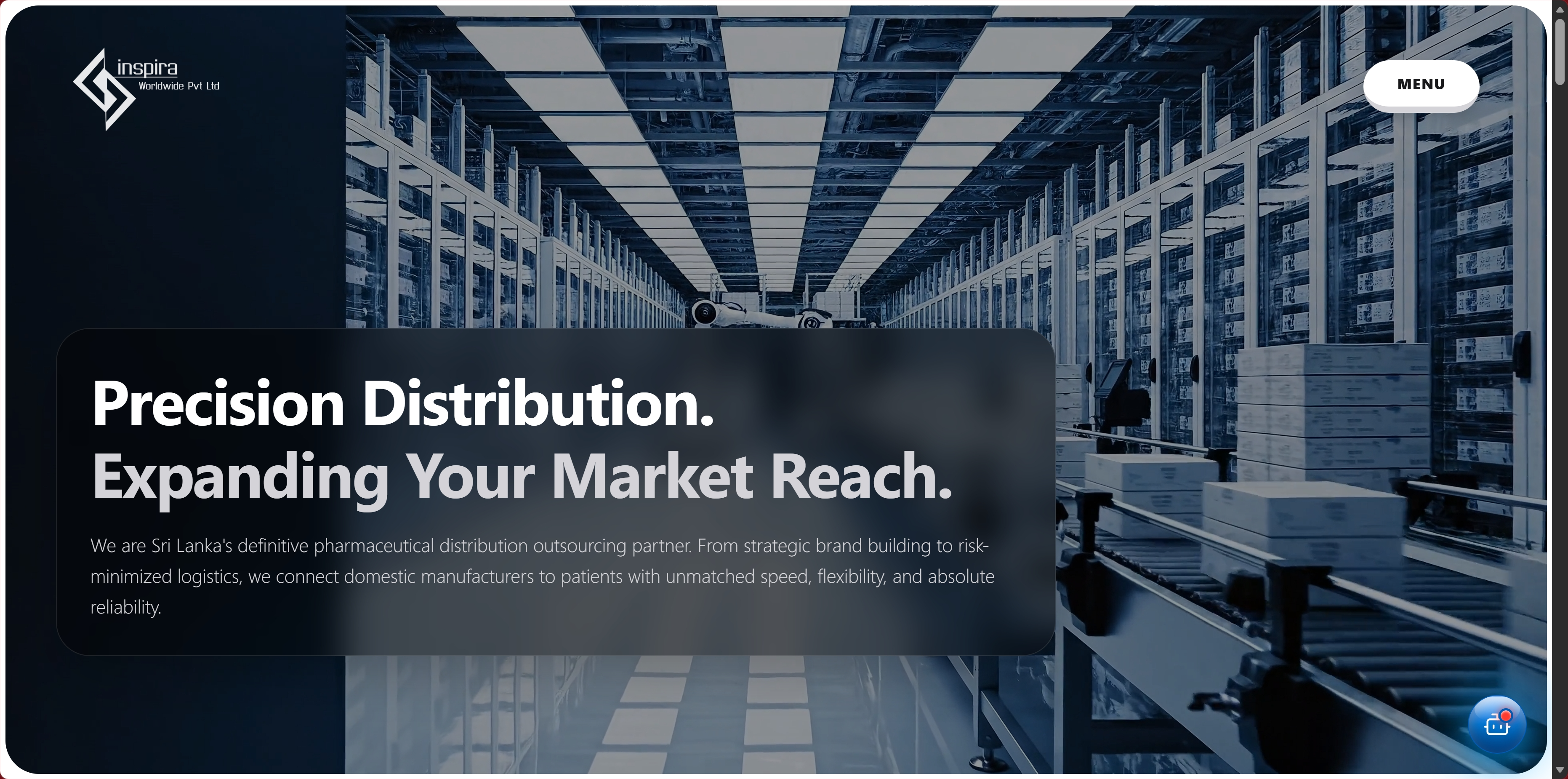 Inspira Worldwide - Custom Web Design & Software built by ARC AI