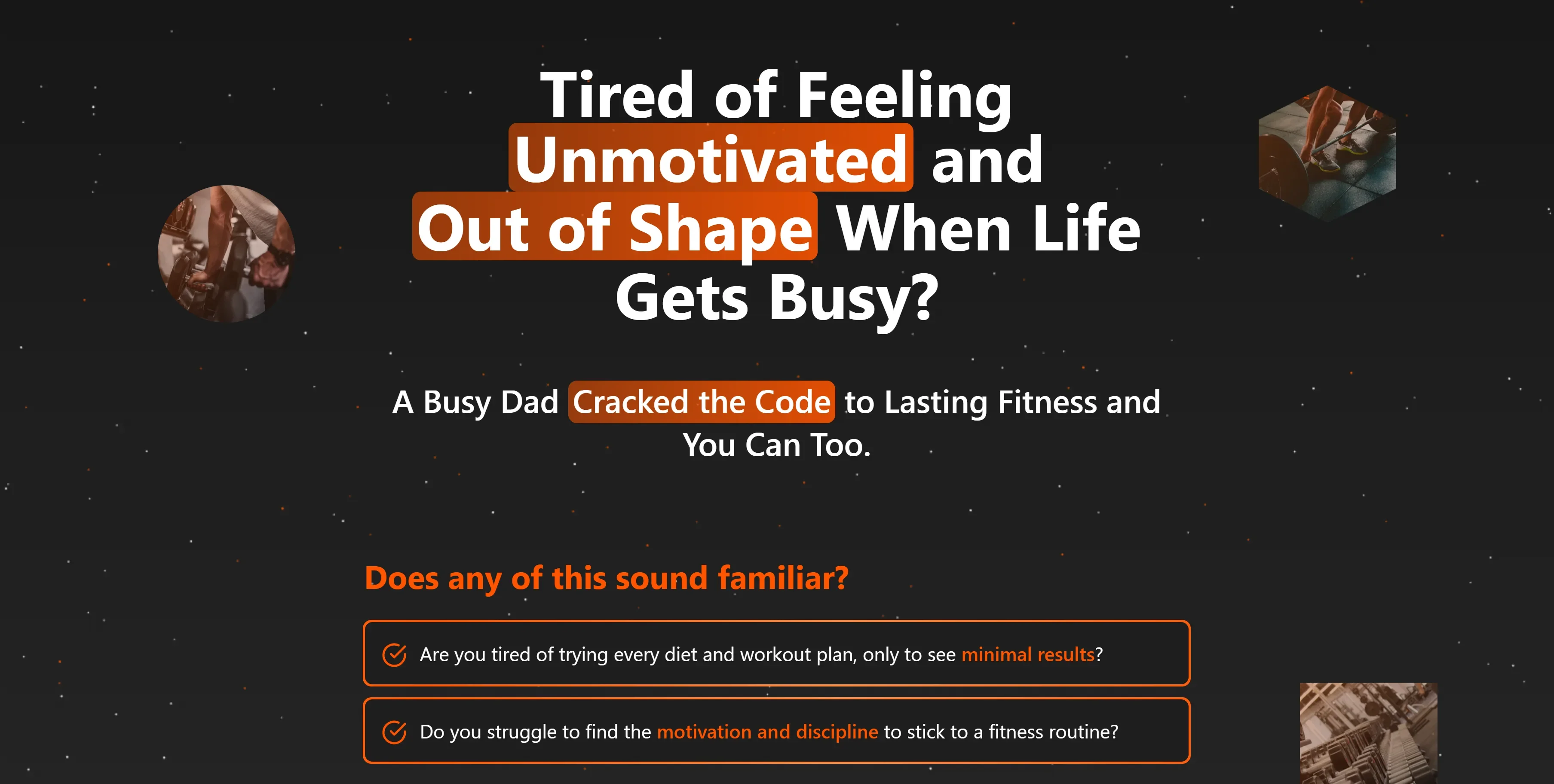 Joe Fitness - Custom Web Design & Software built by ARC AI