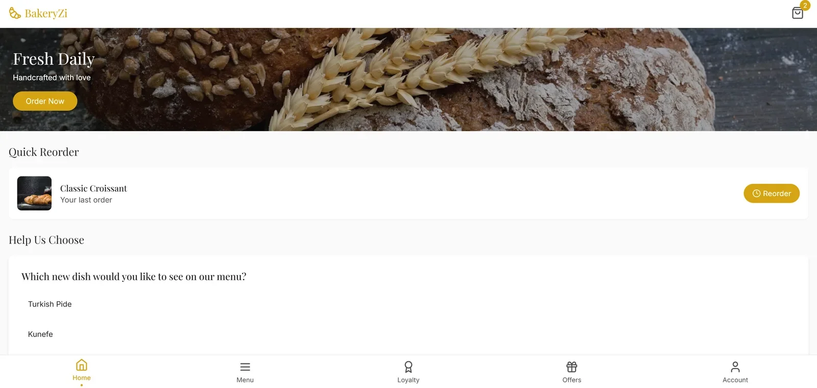 Bakery website - Custom Web Design & Software built by ARC AI
