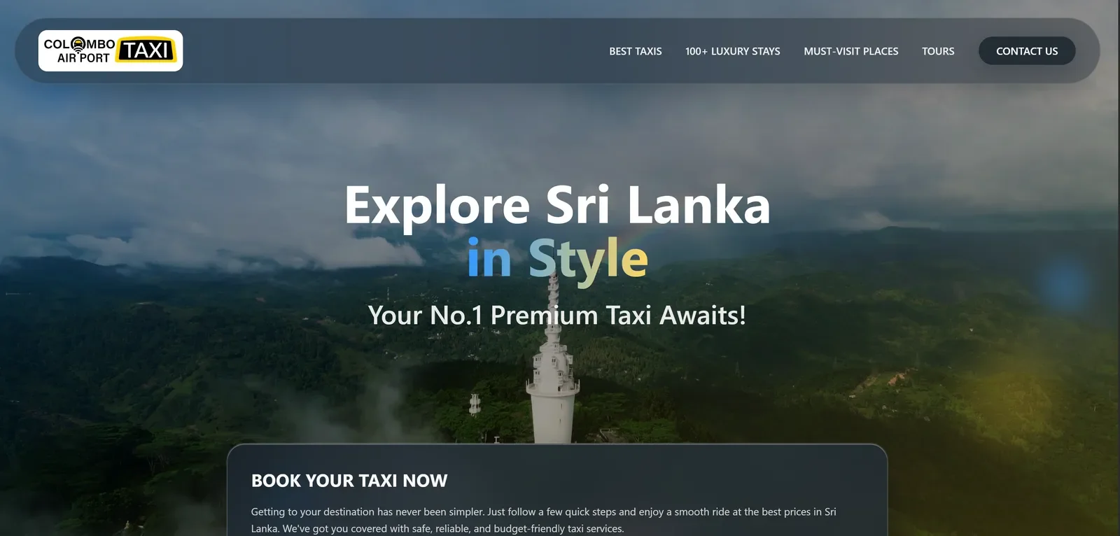 Travel Agency - Premium Web Design Template by ARC AI